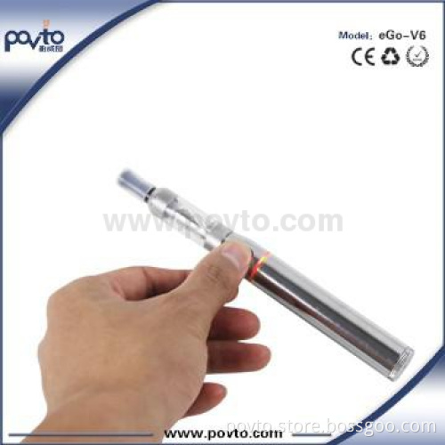Steal various volteages ego V6 kit electronic cigarette 1500mah ecigs